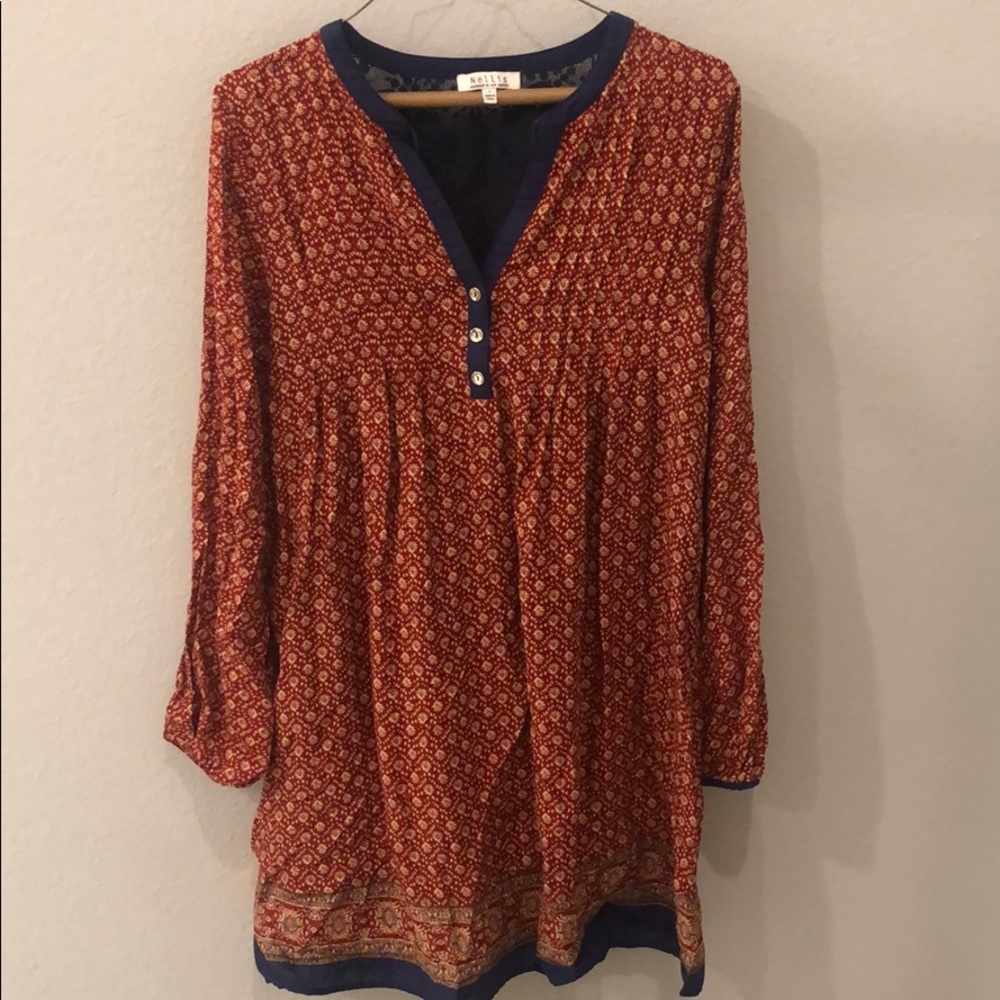 Nellis Long Sleeve Blouse - S